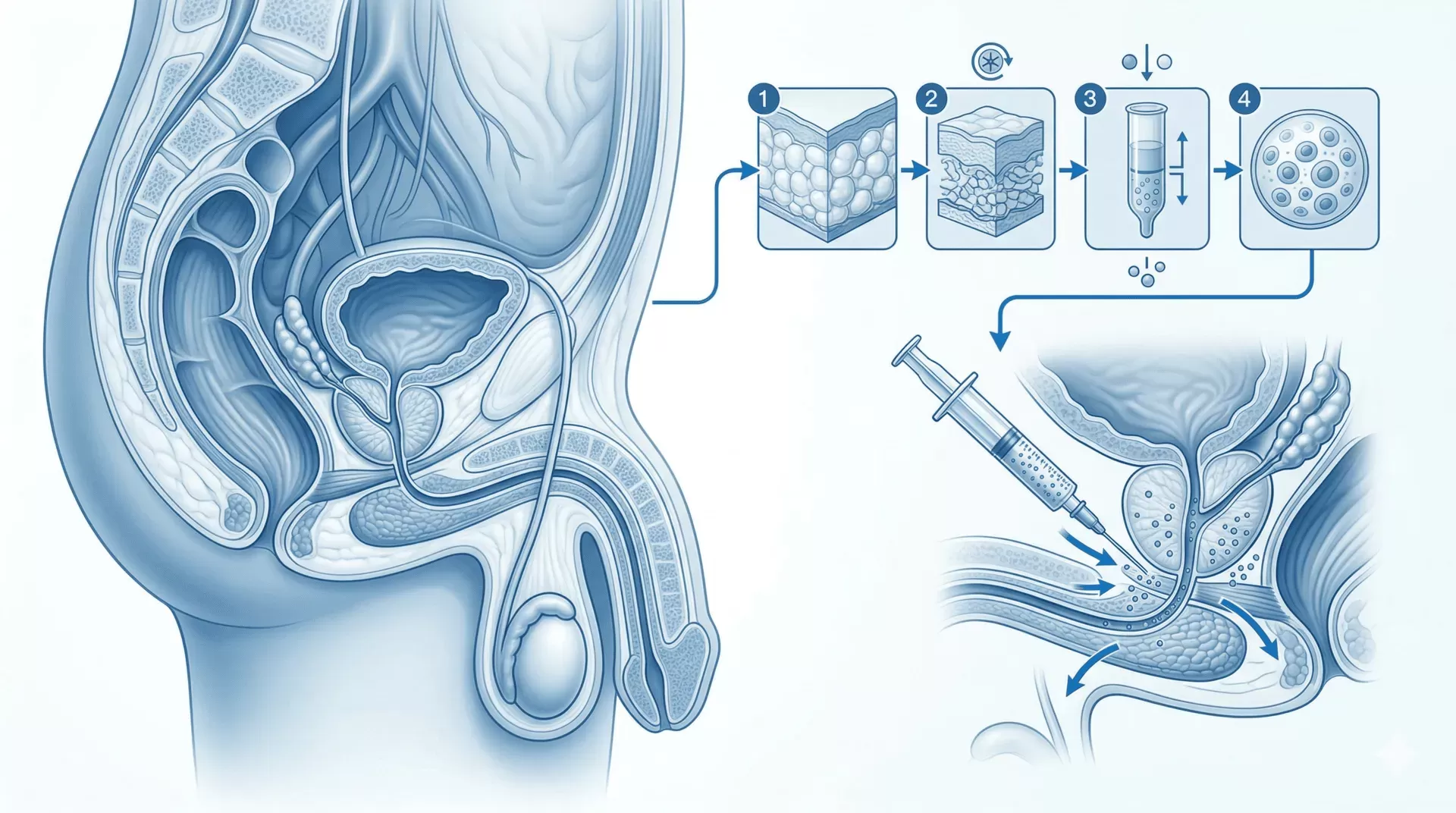 SVF Tedavisi Nedir? Kök Hücre ile Sertleşme Sorunu Tedavisi